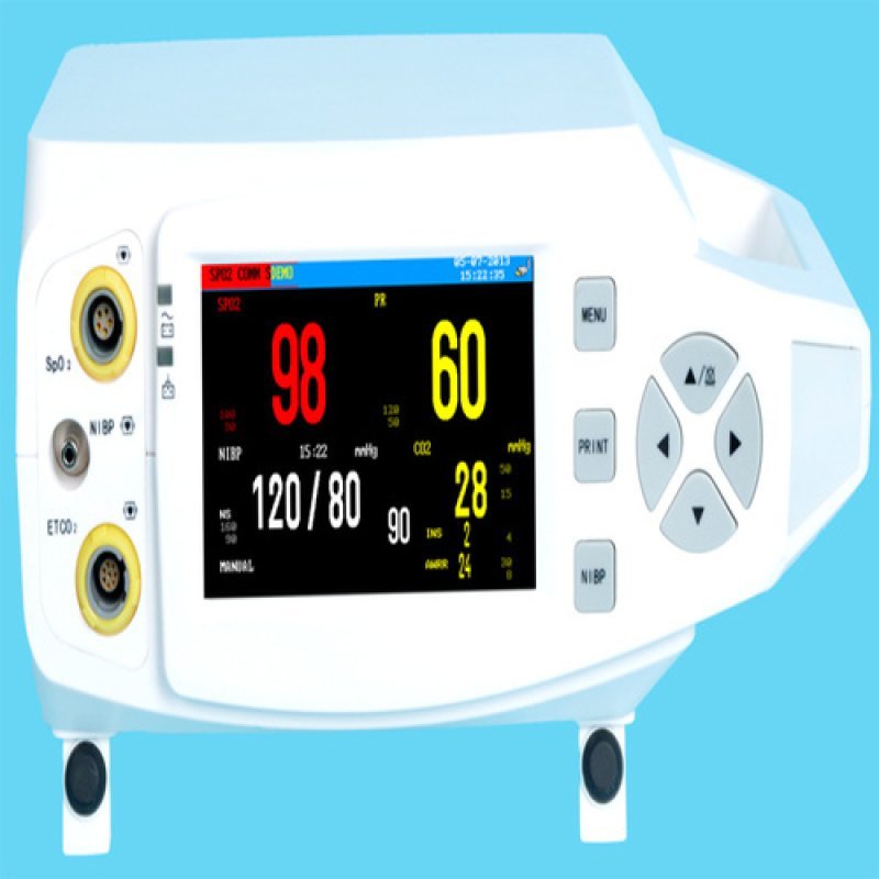 Po80A SpO2 Pulse Rate Tabletop Pulse Oximeter