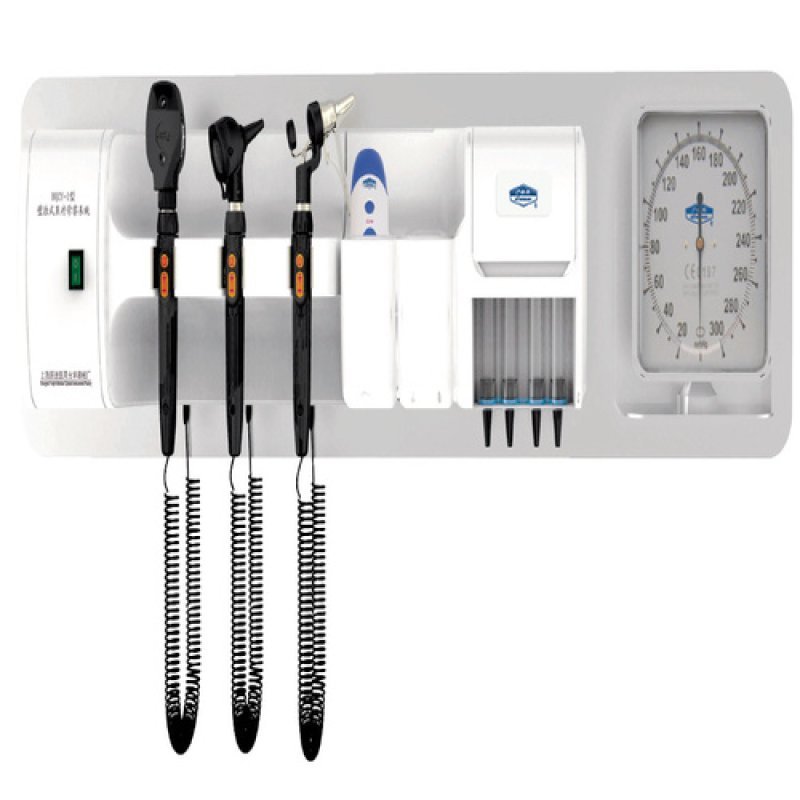 Zy-I Multi-Function Wall Mounted Ent Diagnostic Set, Ophthalmoscope Otoscope, Optoelectronics