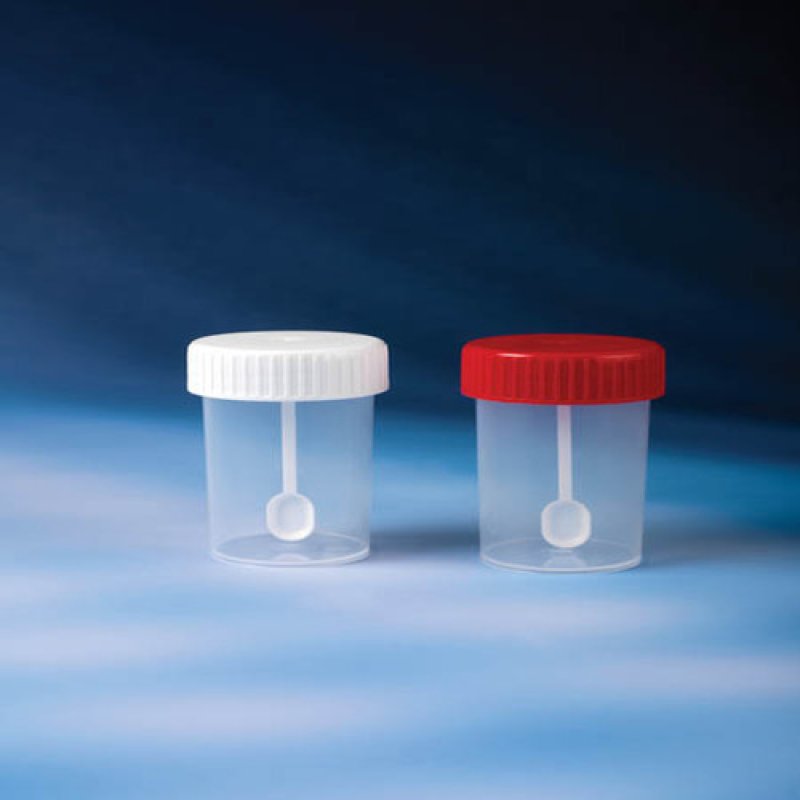 Specimen Containers 60 ML-PP-With Spoon Ask for Pric