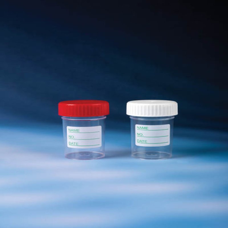 Specimen Containers 60 ML-PS-With Label