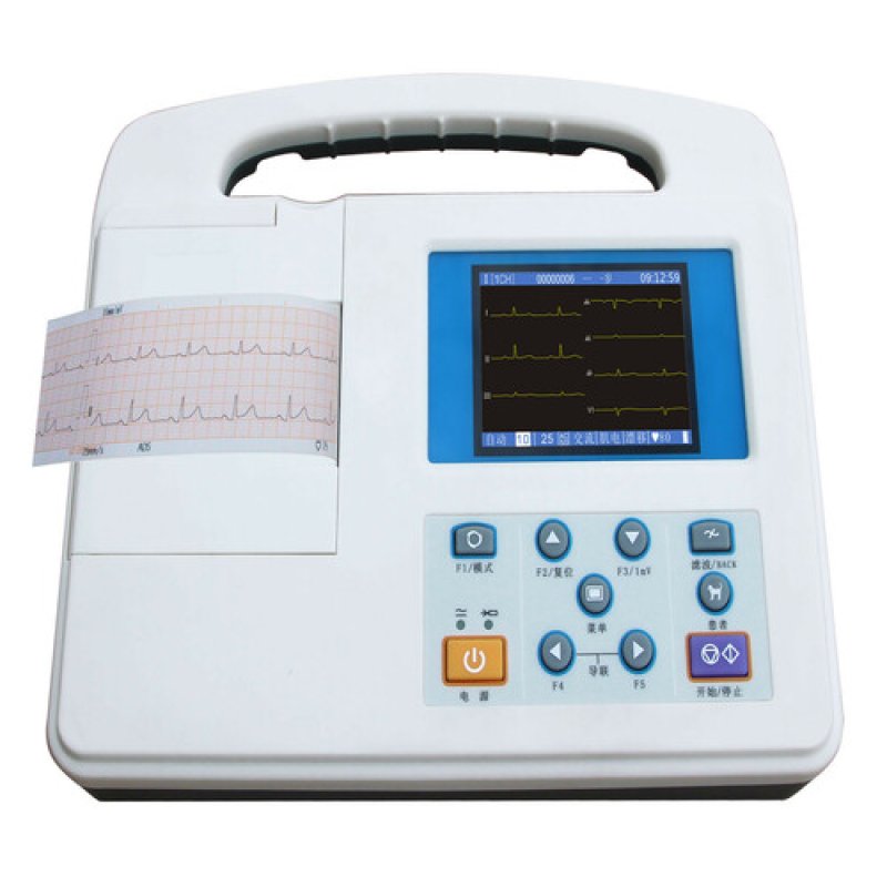 Portable Single Channel ECG Machine