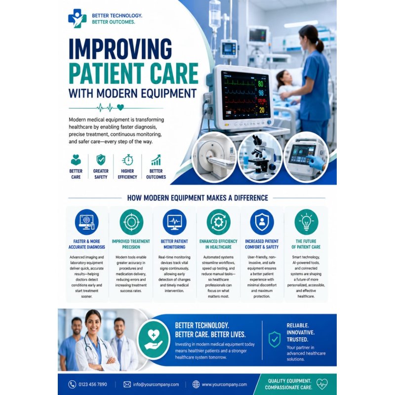 IMPROVING PATIENT CARE WITH MODERN EQUIPMENT