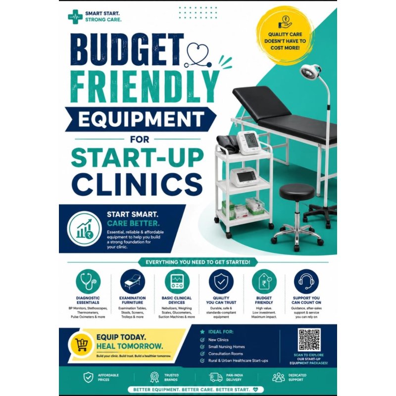 BUDGET-FREINDLY EQUIPMENT FOR START-UP CLINICS